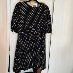 Topshop Polka Dot Dress